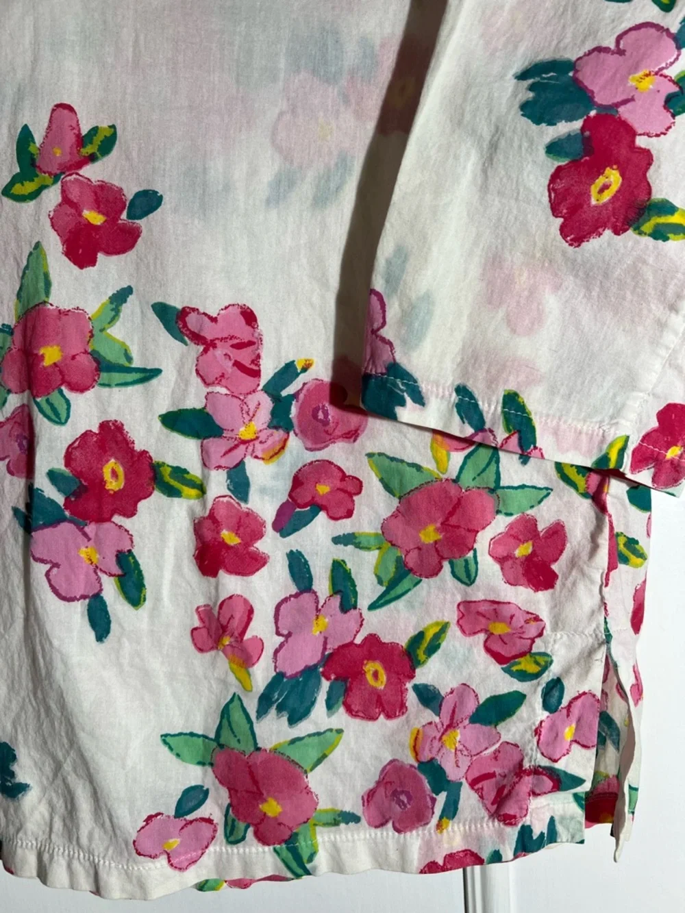 Ken Done Authentic Floral Tunic Blouse - Picture 7 of 7